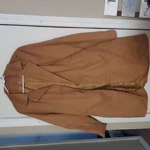 Costume felt trench coat